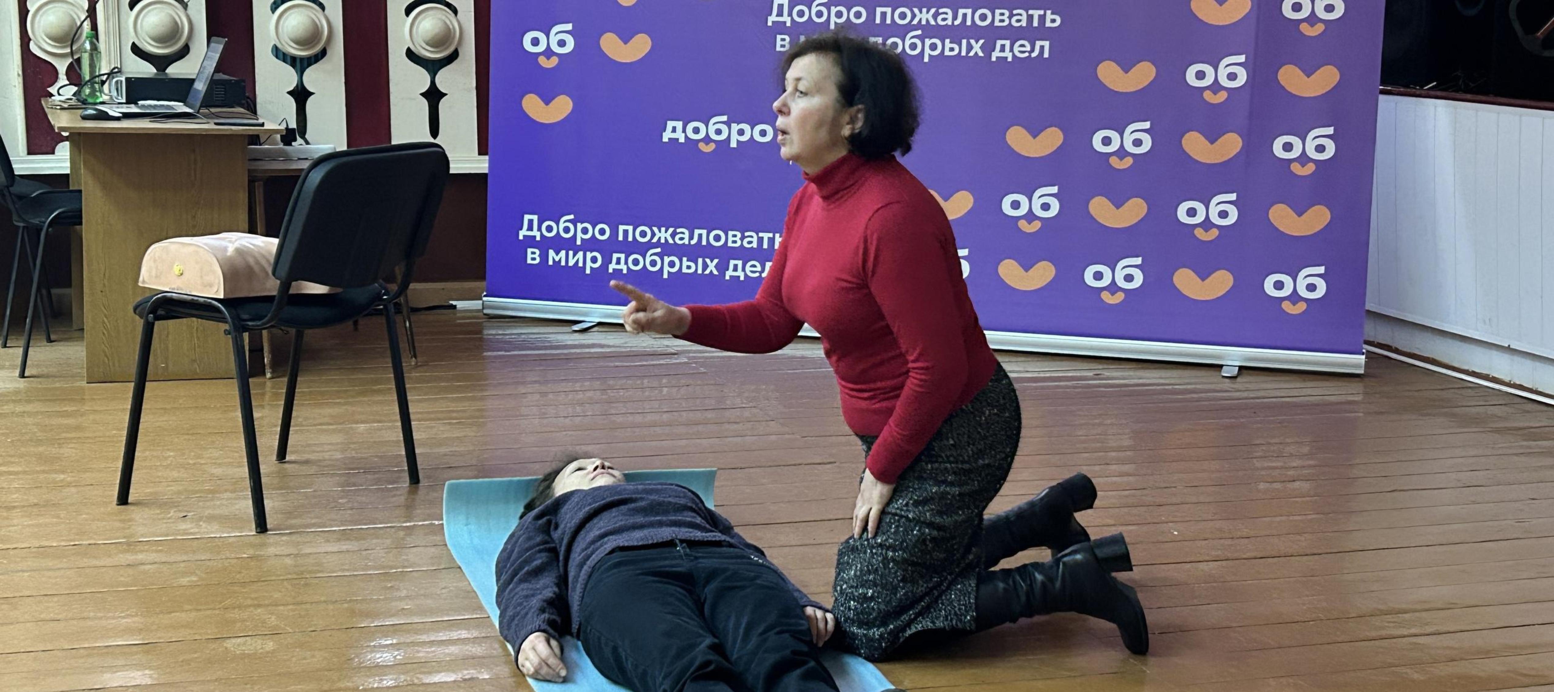 В ЦДТ все желающие могли послушать лекцию про оказание первой помощи.