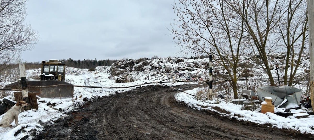 Городская свалка ТБО, расположенная в 2 км от д.Борщево, в настоящее время действующая.