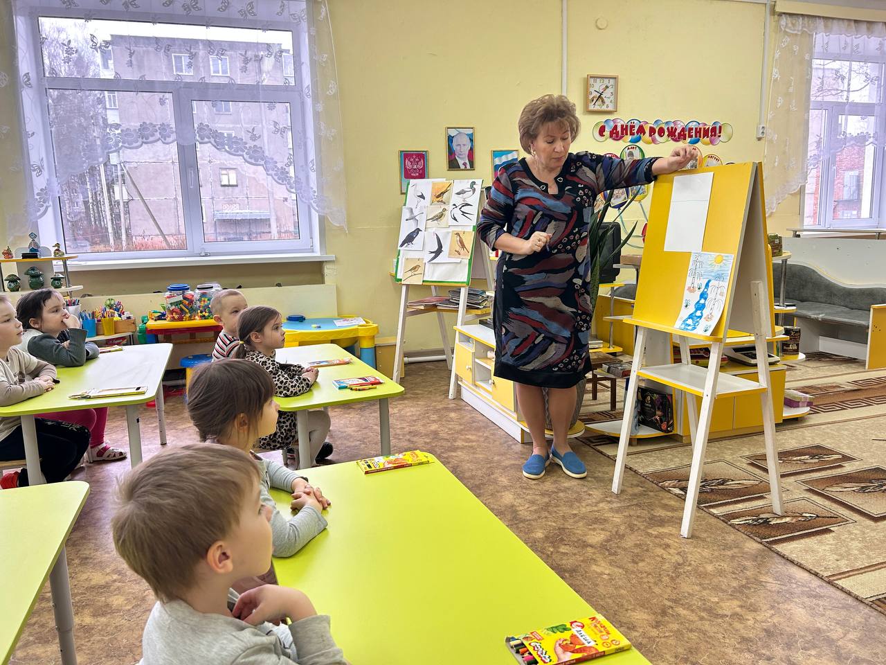 В детском садике &quot;Берёзка&quot; рассказали о своих программах развития детей с отклонениями в развитии.